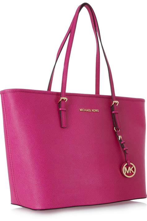 michael kors jet set travel bag pink|michael kors packable tote.